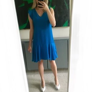 1. State Teal Blue Flowy Dress